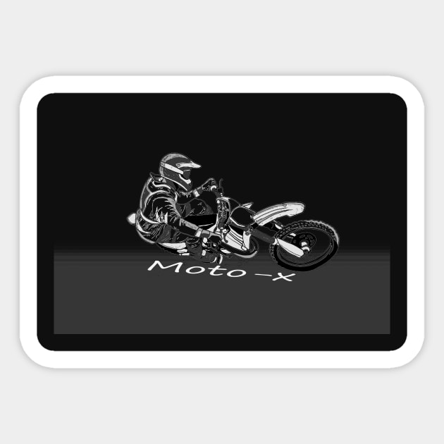 MOTO-X Racer Sticker by Highseller